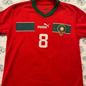 Ounahi soccer jersey